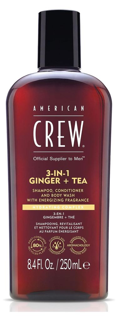 American Crew Ginger & Tea Energizing 3-in-1 Shampoo 250ml