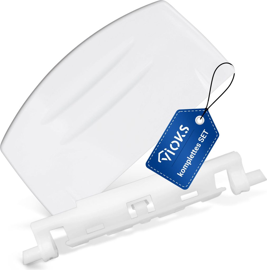 Türgriff Set wie Beko 4244570100 + Türgrifffeder für Produktbild 