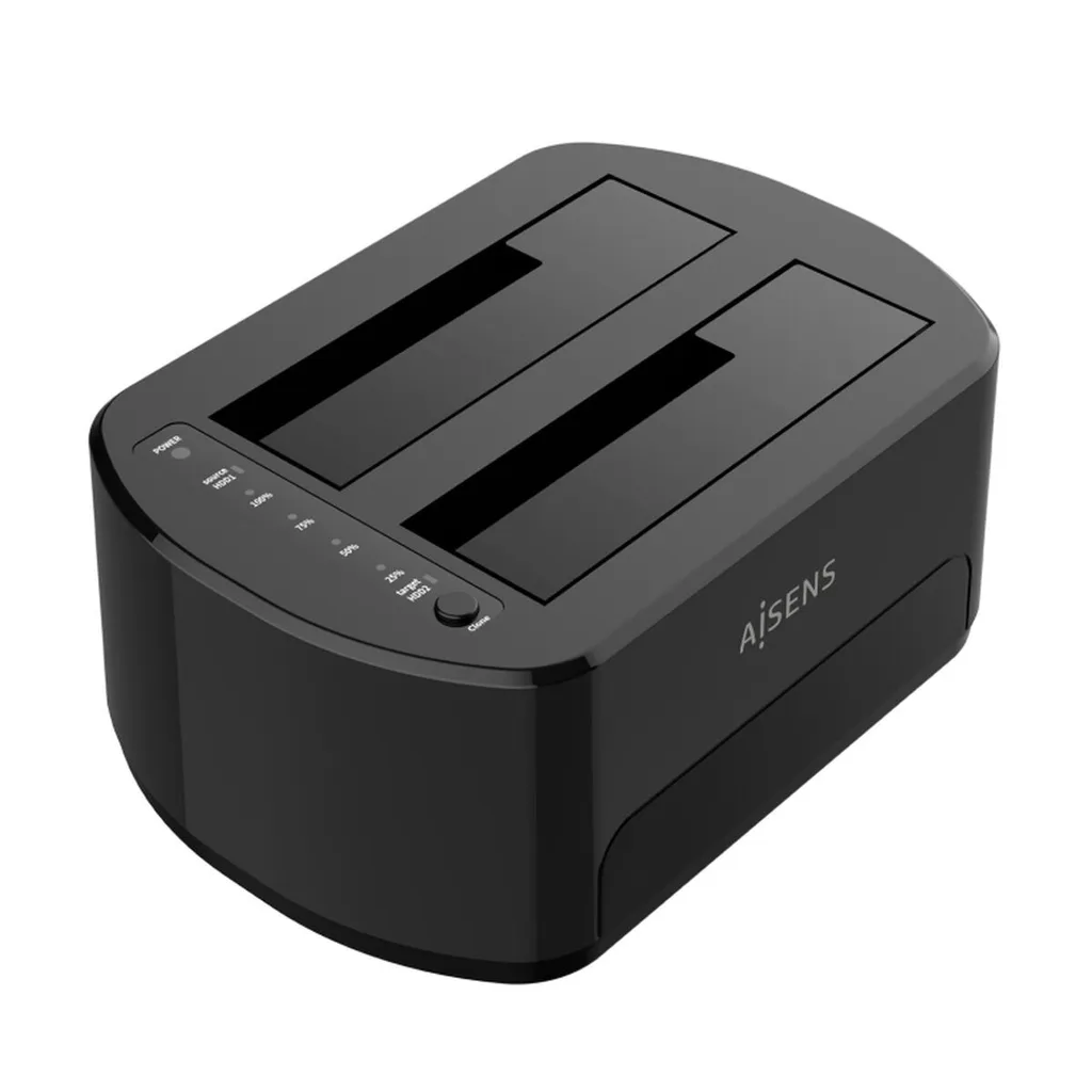 Aisens ASDS-D03B Stazione di Ricarica e Clonazione HDD/SSD SATA