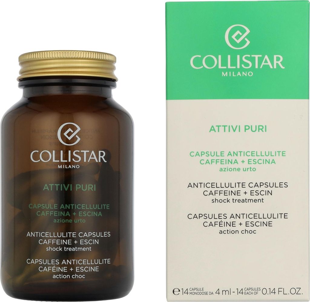 Collistar Pure Actives Anticellulite Capsules, Körperserum, Produktbild 