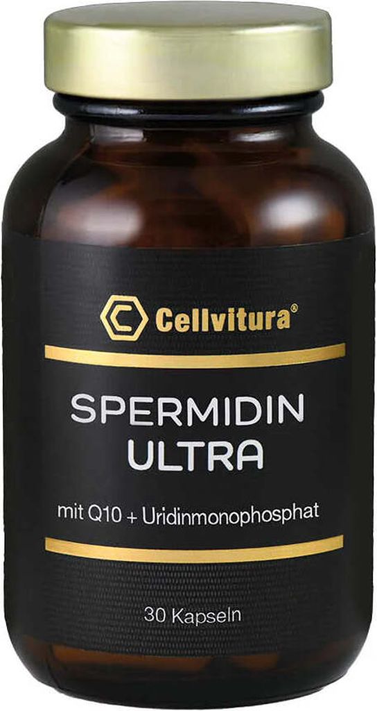 Cellvitura Spermidin Ultra –  Spermidin Kapseln mit Coenzym Produktbild 
