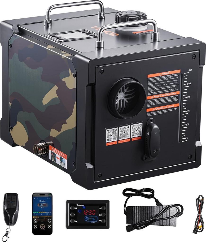 VEVOR Chauffage diesel Réchauffeur d'air 8 kW, DC 12 V/24 Image du produit 
