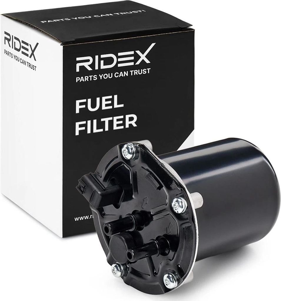 Kraftstofffilter RIDEX 9F0780 passend für MERCEDES-BENZ Produktbild 