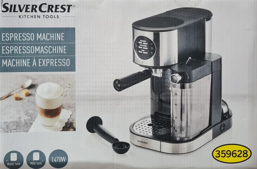 SILVERCREST® KUCHYNSKÉ NÁSTROJE Espresso s napeňovačom Obrázok produktu 8
