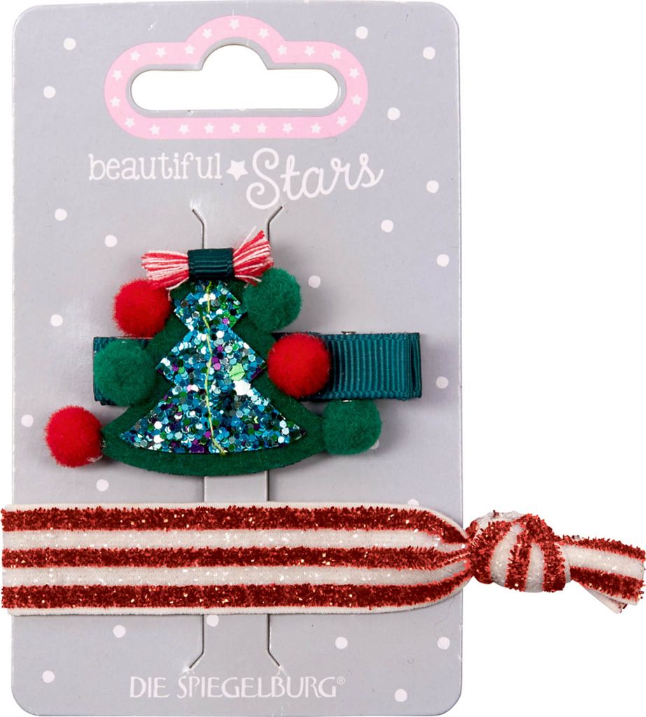 Coppenrath Verlag KG Haarclip+Haargummi Xmas beautiful Stars 0 0 STK