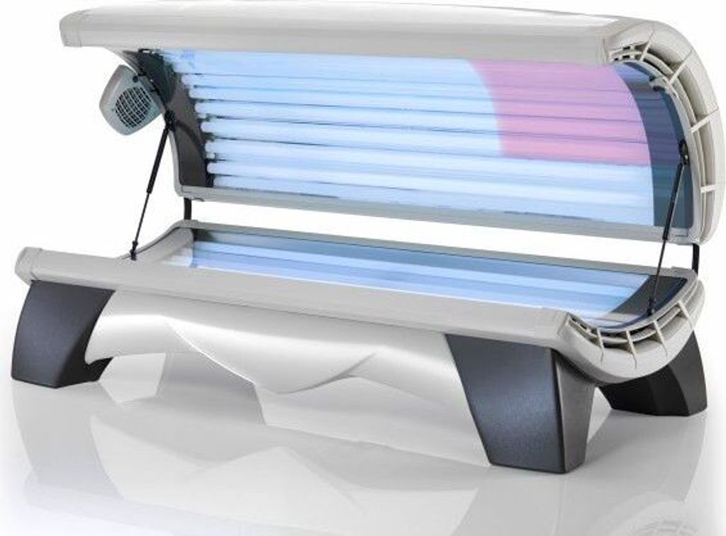 HAPRO Jade 24 C Lc Sonnenbank Solarium für Zuhause 220V Heimsolarium