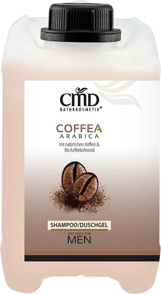 Coffea Arabica Shampooing et Gel Douche 2,5L - Format Familial Éco