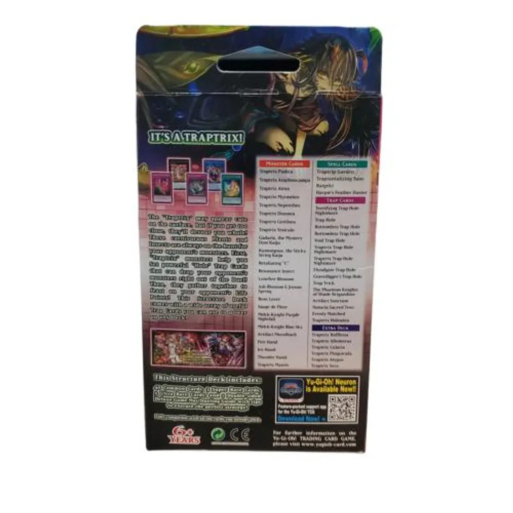 Yu-Gi-Oh ! Deck de Structure Traptrix version anglaise pour duel