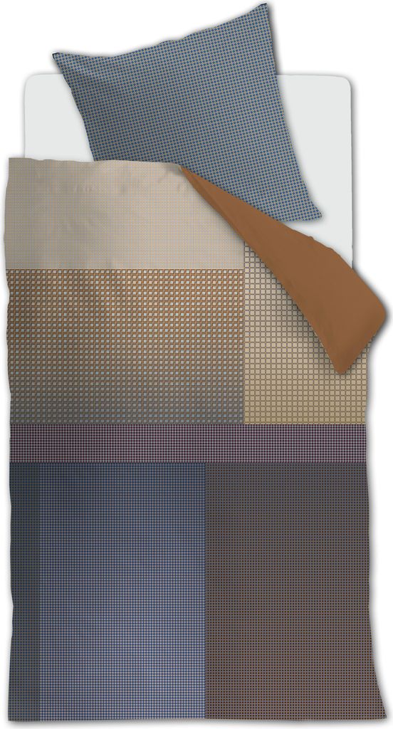 Dutch Design | Bettwäsche Set | Oxford Street | Blau | 135x200
