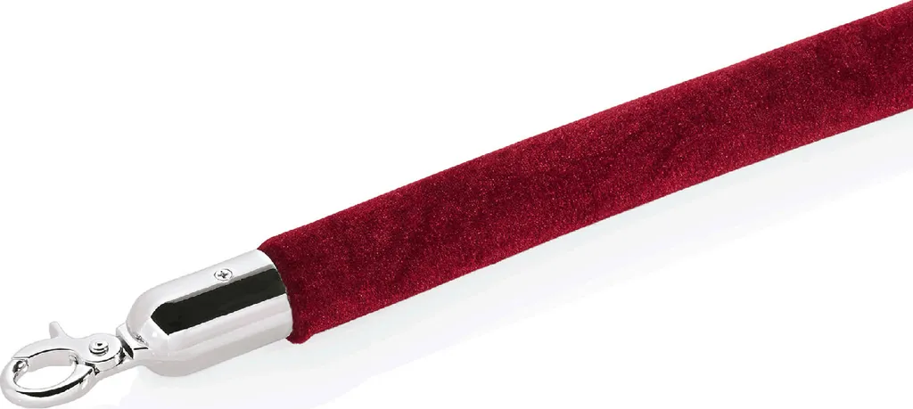 Corda Sicurezza Rossa 150cm - Ganci Inox Anti-Corrosione