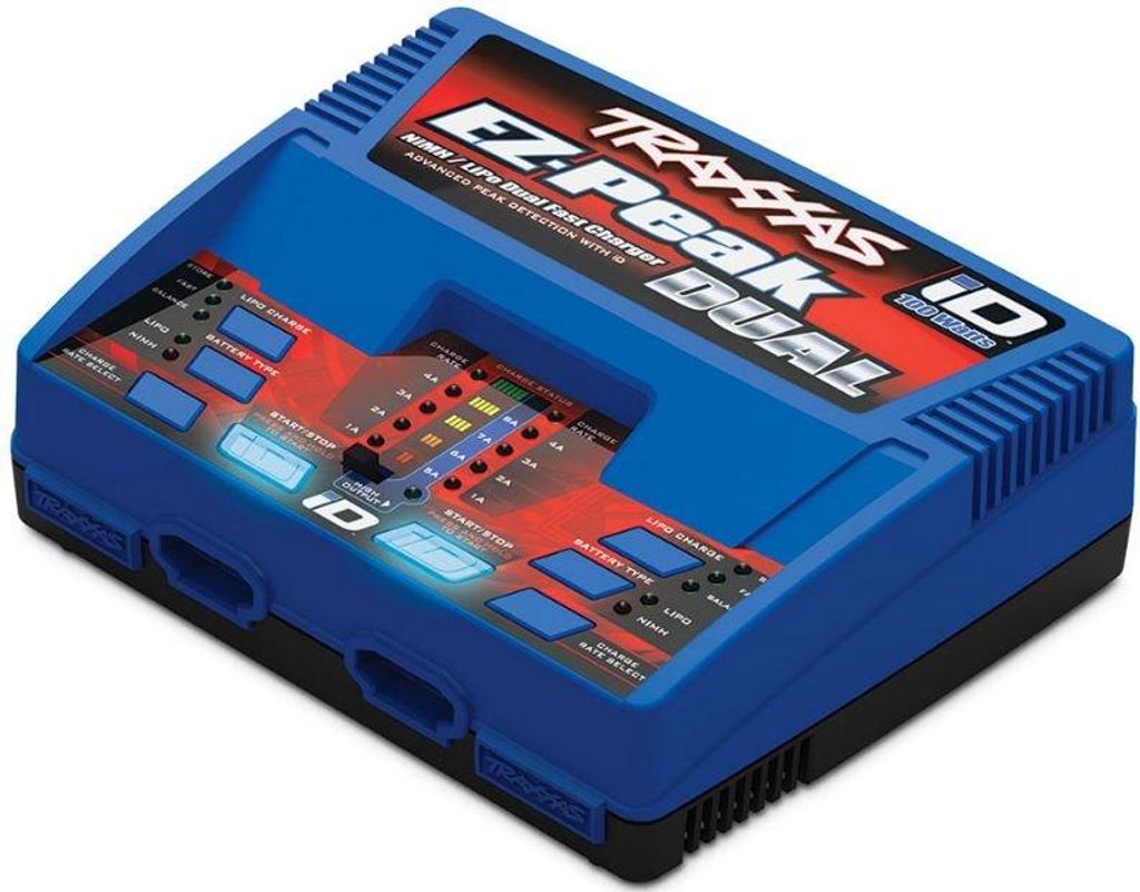 Traxxas DUAL EZ-Peak Plus 2x4-Amp NiMH/Lipo caricatore Immagine del prodotto 