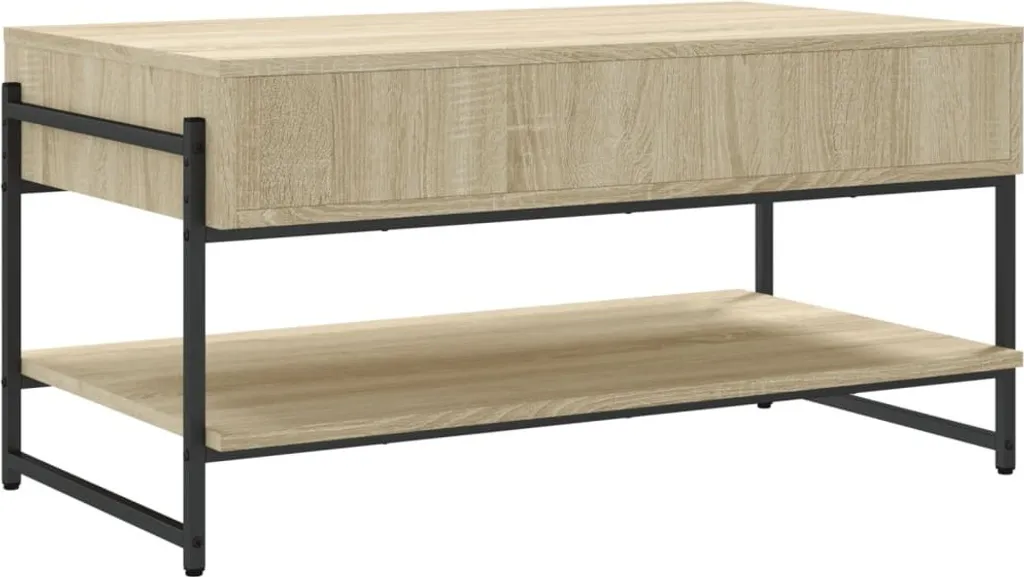 Tavolino da Caffè SYFAX Rovere Sonoma 90x50x45 - Atmosfere di Casa - 6