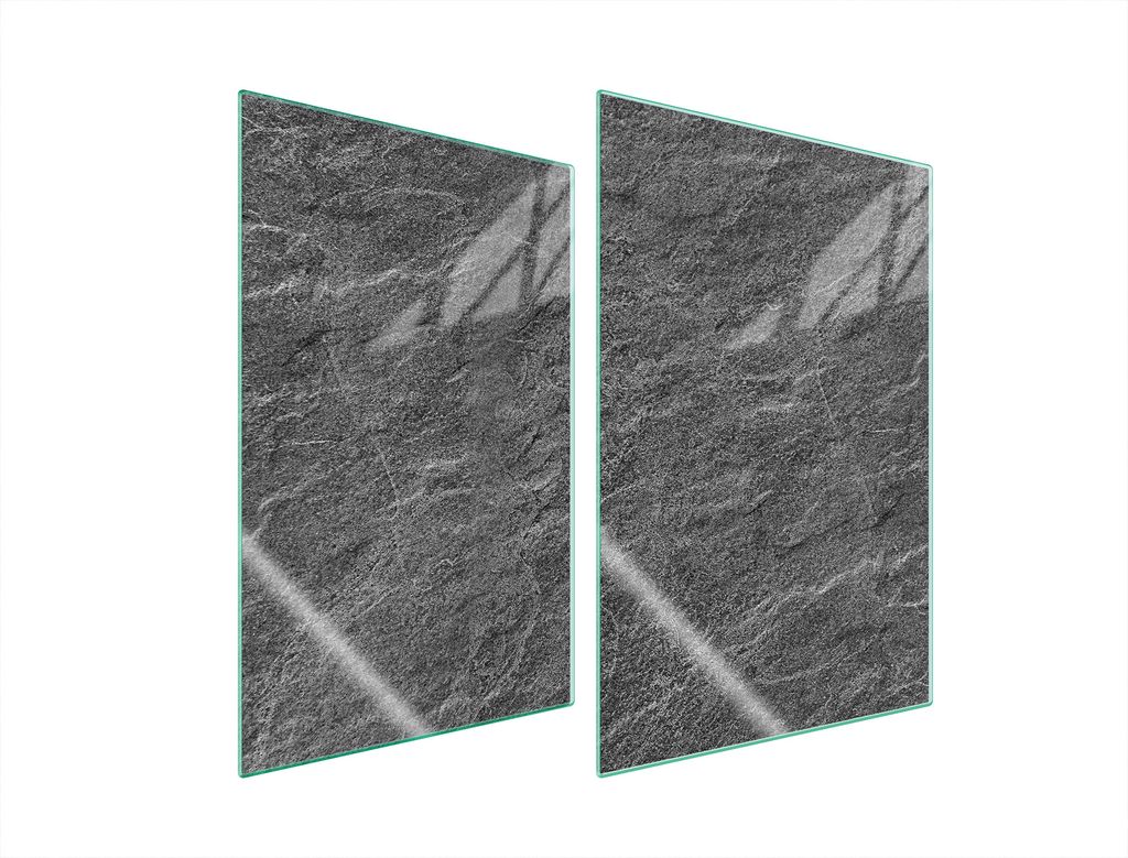 Glasschutzplatte Für Küche 2X35X52 Schiefer