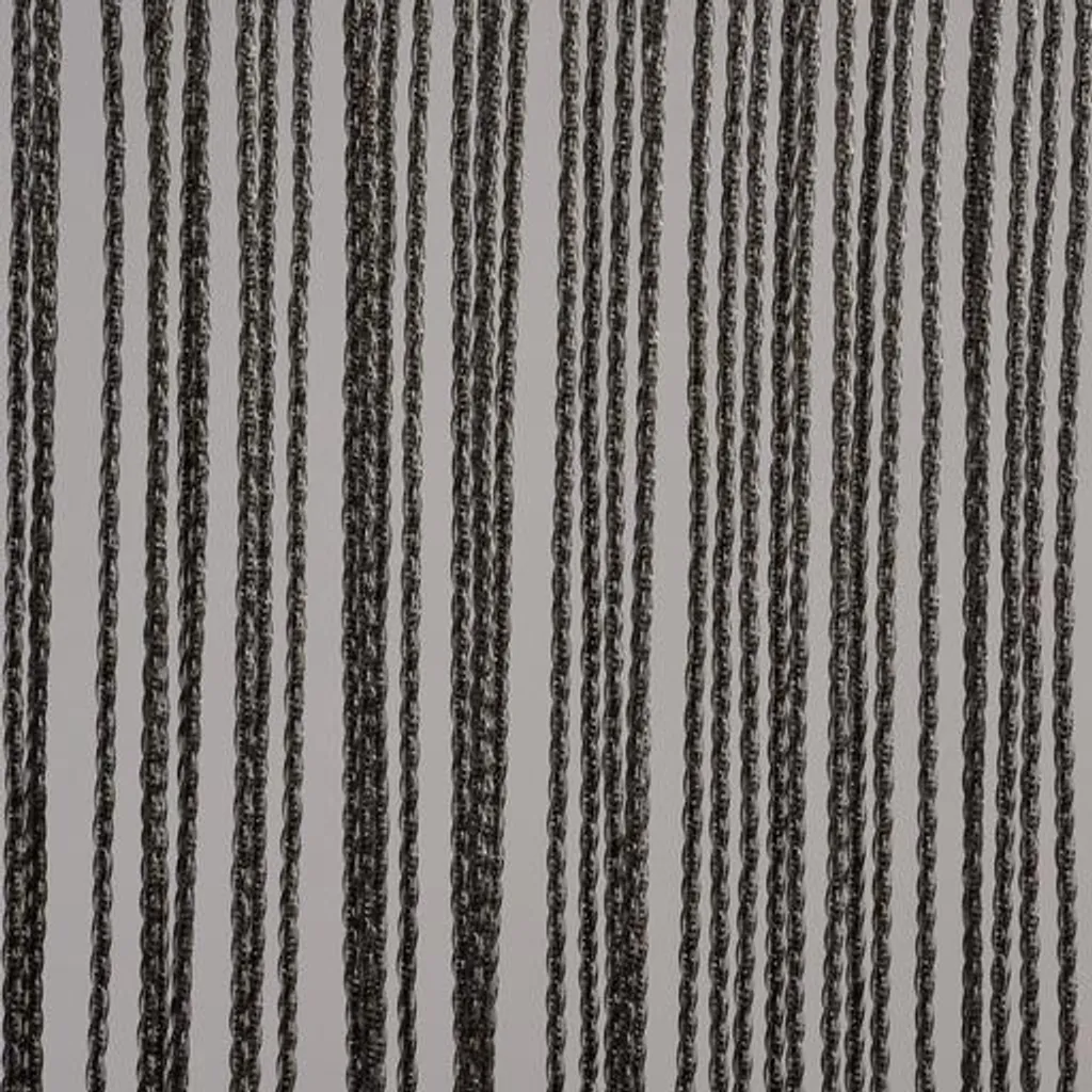 Moustiquaire rideau pour porte-fenêtre PVC Noir 140x240cm - Orchidea