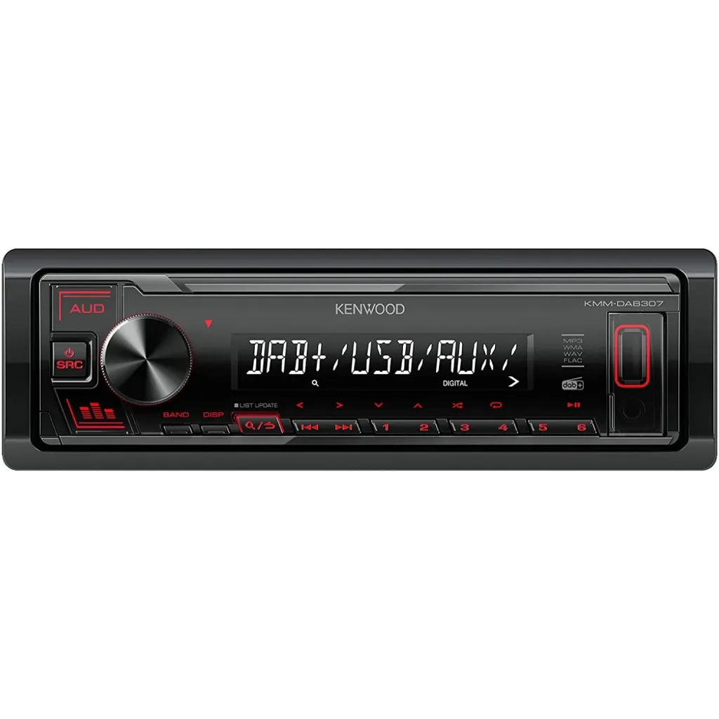 Autoradio Kenwood KMM-DAB307: Audio Digitale DAB+ e USB ad alta fedeltà