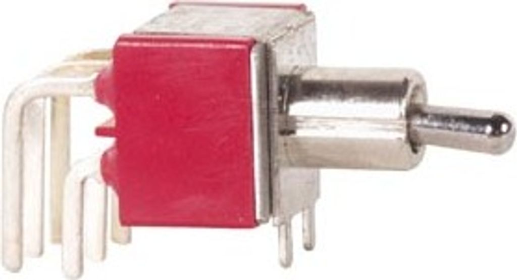 Velleman - 8022B - Kippschalter - Horizontal DPDT Ein-Aus-(Ein) - Abgewinkelt