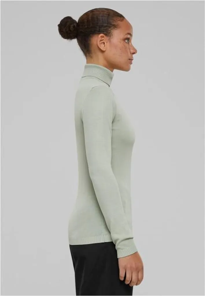 Urban Classics Donna Maglione dolcevita lavorato a maglia softsalvia - XL - 4