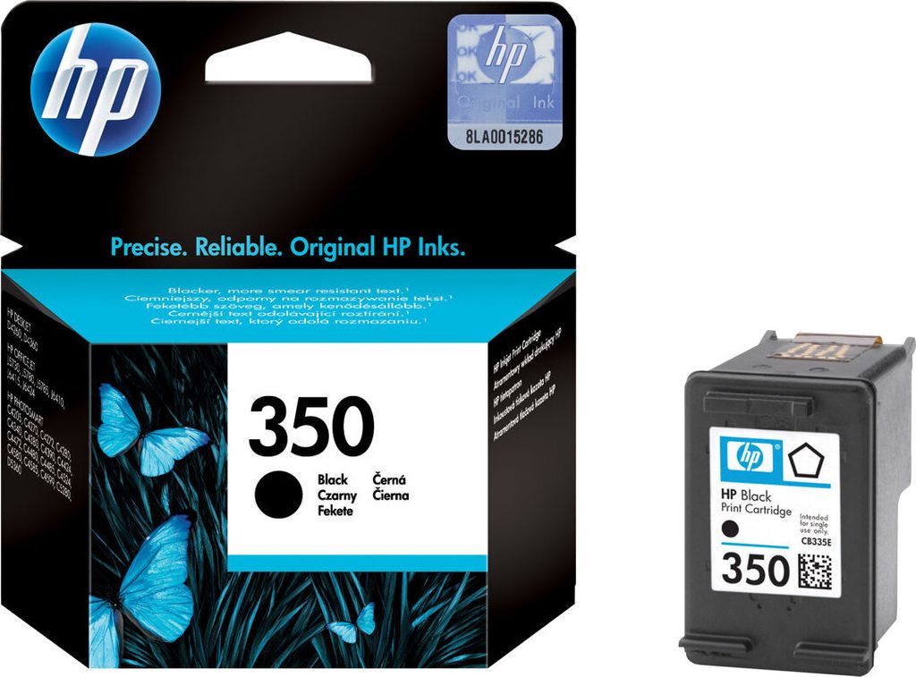 HP Tintenpatrone CB335EE 350 4,5ml schwarz Produktbild 