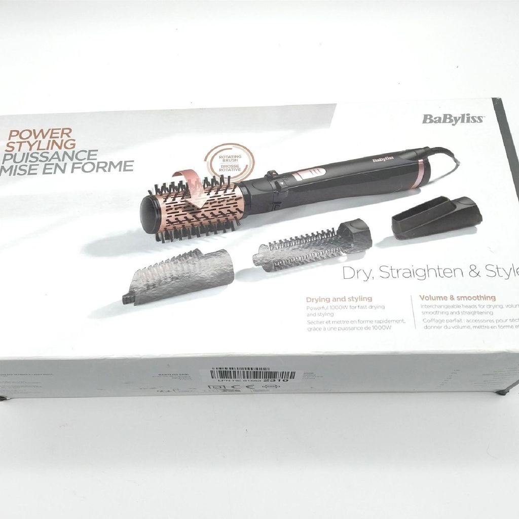 BaByliss AS200E Haartrockner Schwarz 1000 W Produktbild 