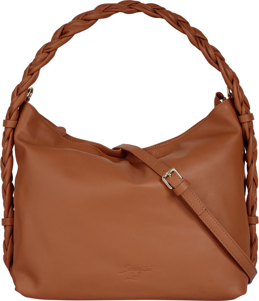 Samantha Look Umhängetasche Damen 022169 cognac