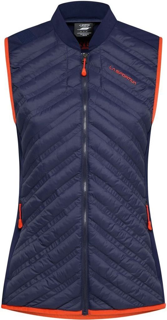 Alya Vest W, Style Q45, Farbe 643322 Deep Sea/Cherry Tomato, Größe XS, La Sportiva