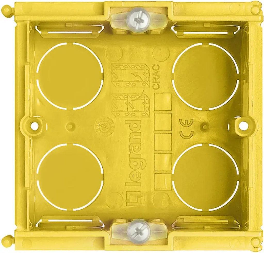 Bticino Legrand Zwei-Modul-Wandhalterung Produktbild 