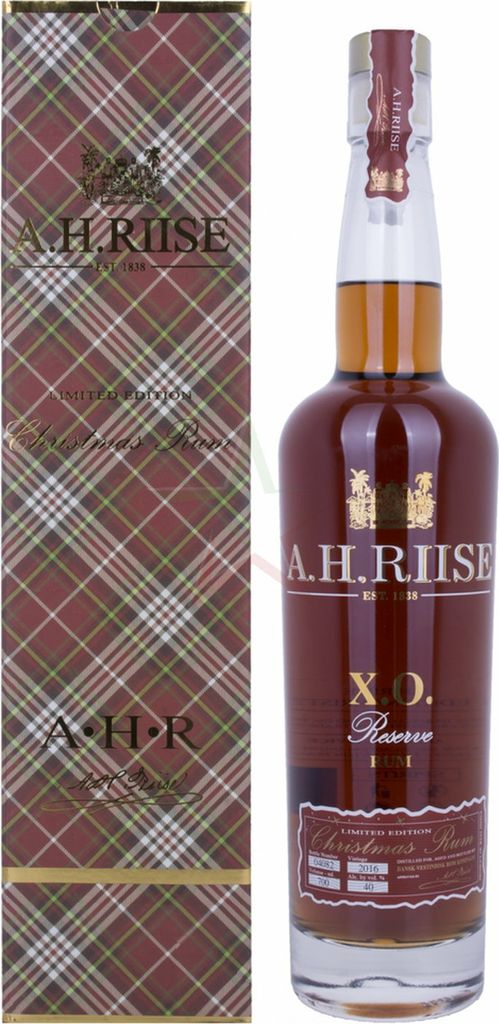 A.H. Riise X.O. Reserve Christmas Rum Limited Edition 40,00 Produktbild 
