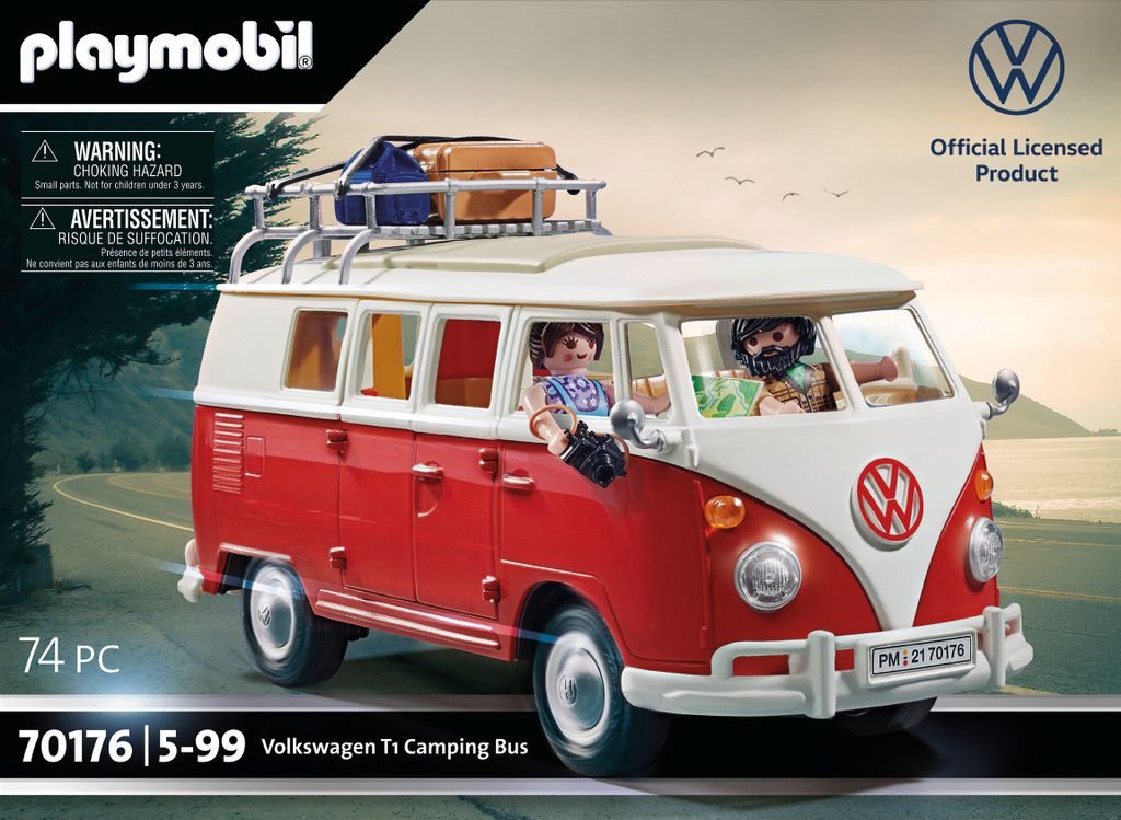 PLAYMOBIL VW 70176 Volkswagen T1 Camping Bus Produktbild 3