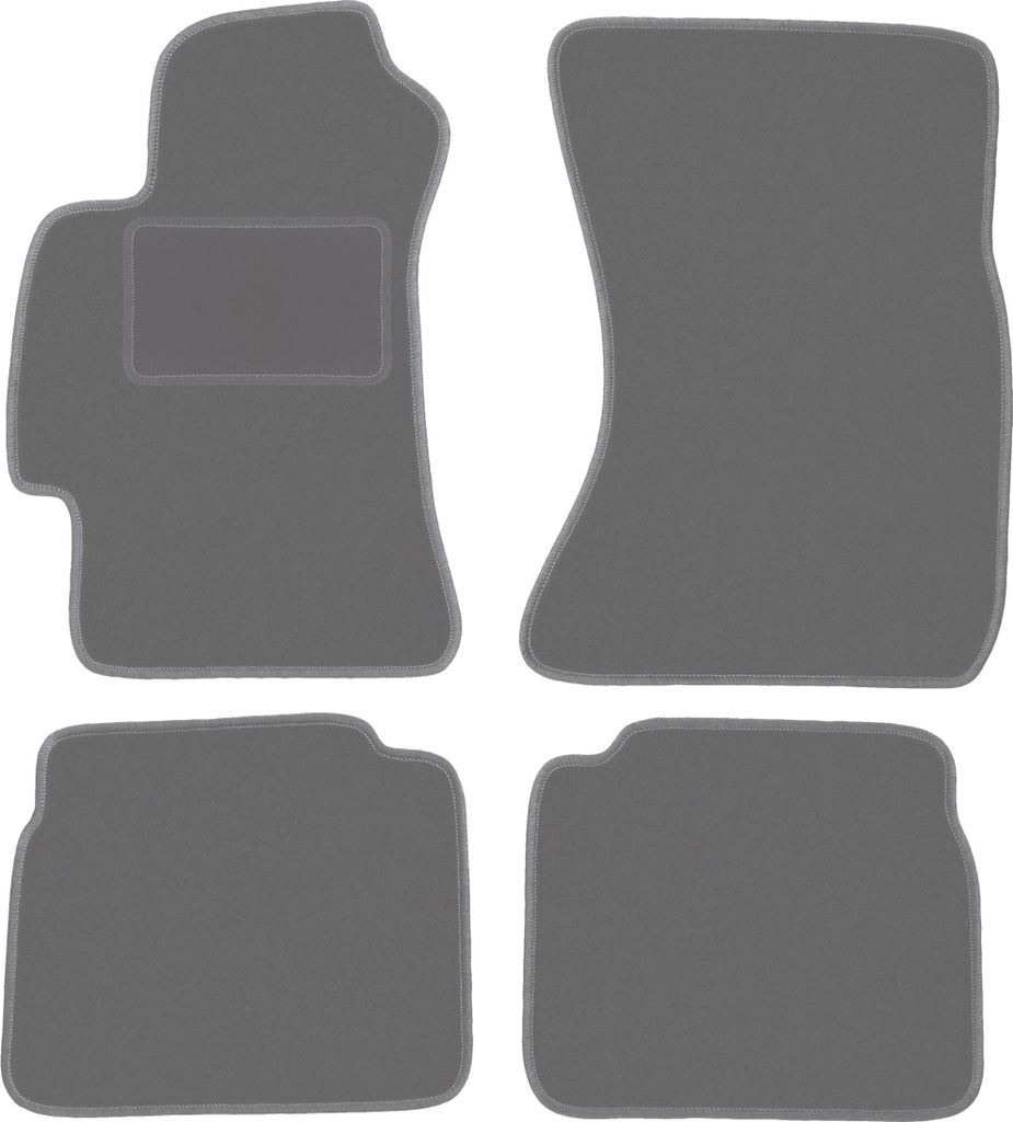 Graphit-Fußmatten für: Subaru Legacy IV B4 Kombi, Limousine, Touring, Kombi (2003-2009)