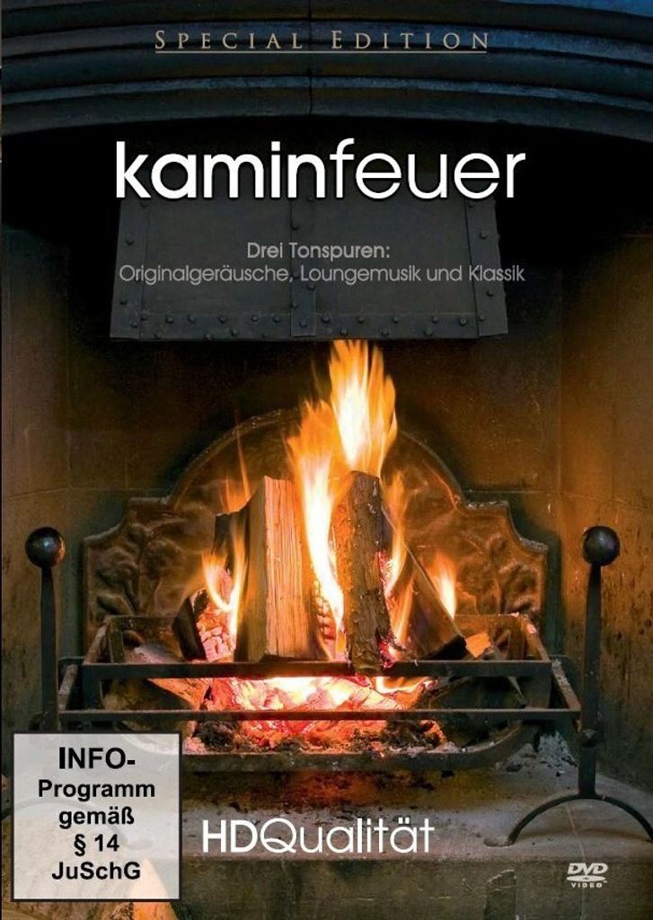 Various-Kaminfeuer In HD Produktbild 