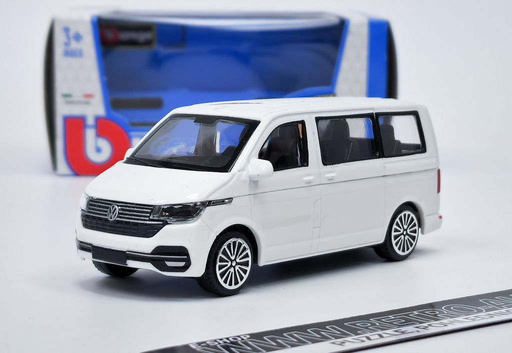 Bburago Volkswagen T6.1 Transporter weiss 2020 - Limited Produktbild 3
