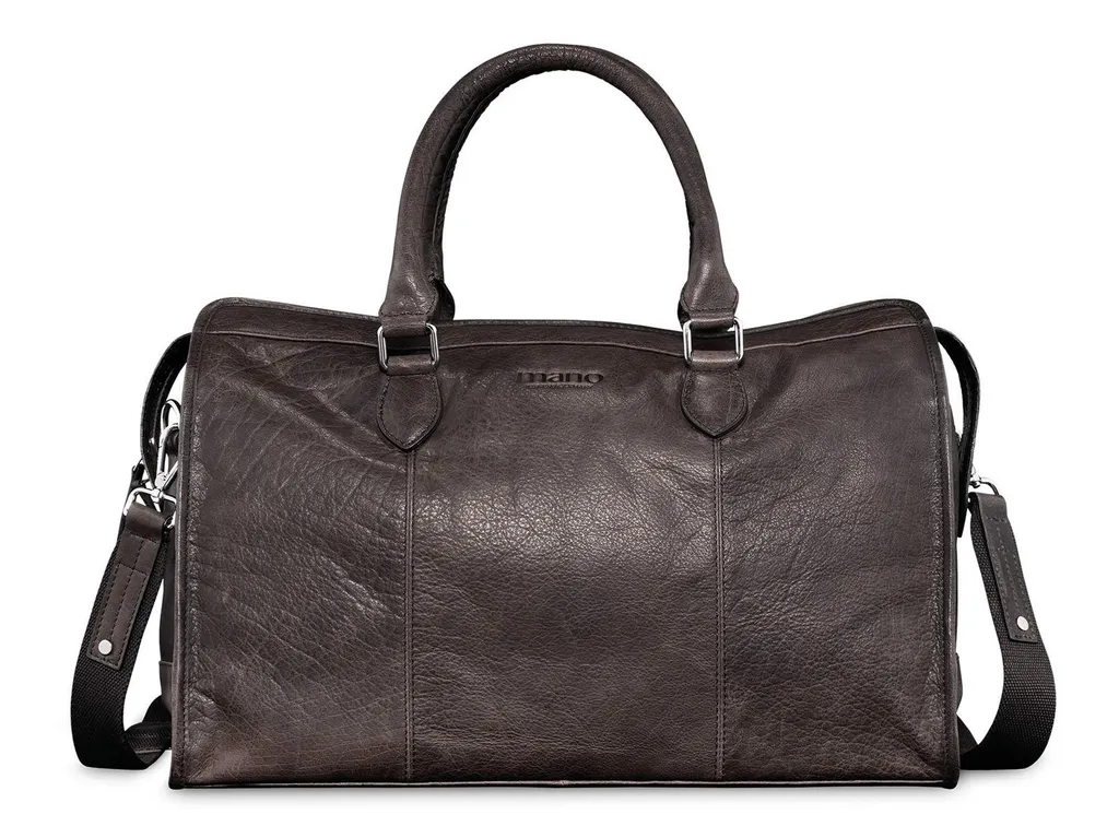 Sac de Voyage Bristol Don Pietro en Cuir Véritable avec Bandoulière