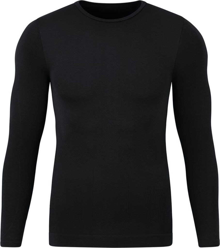 JAKO Unisex Longsleeve Skinbalance 2.0, Farbe:schwarz, Größe:XL