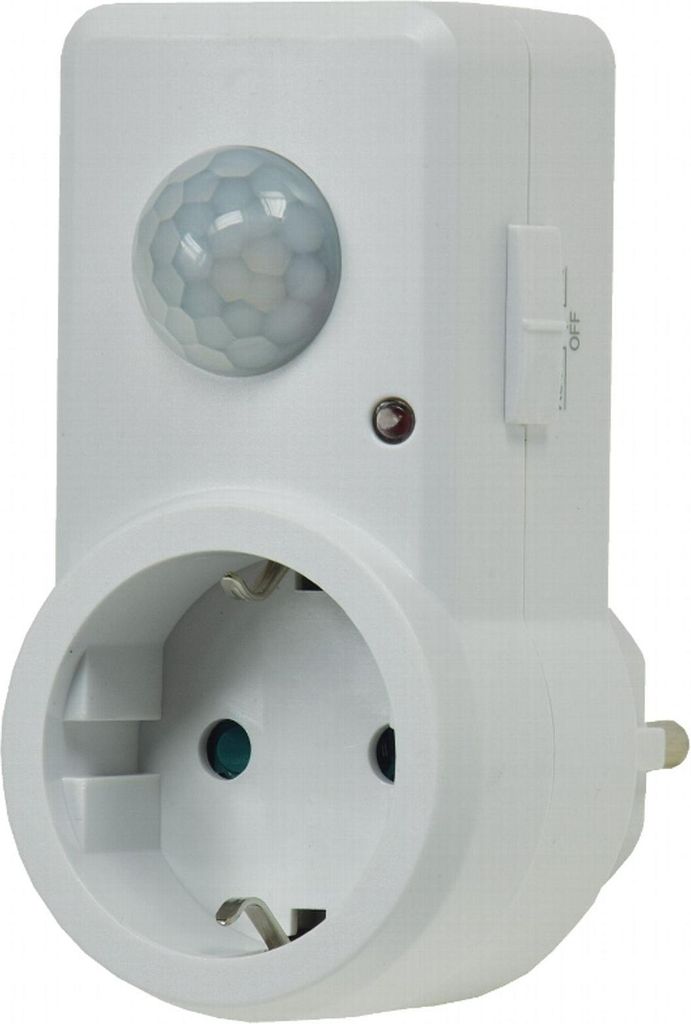 ChiliTec 21055 Zwischenstecker mit Bewegungsmelder 120°, 9m Produktbild 