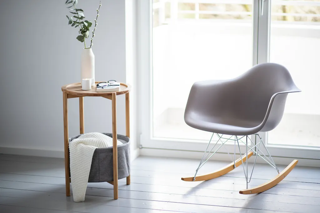 Table d'appoint WENKO Bahari en bambou, support idéal pour ordinateur - 8