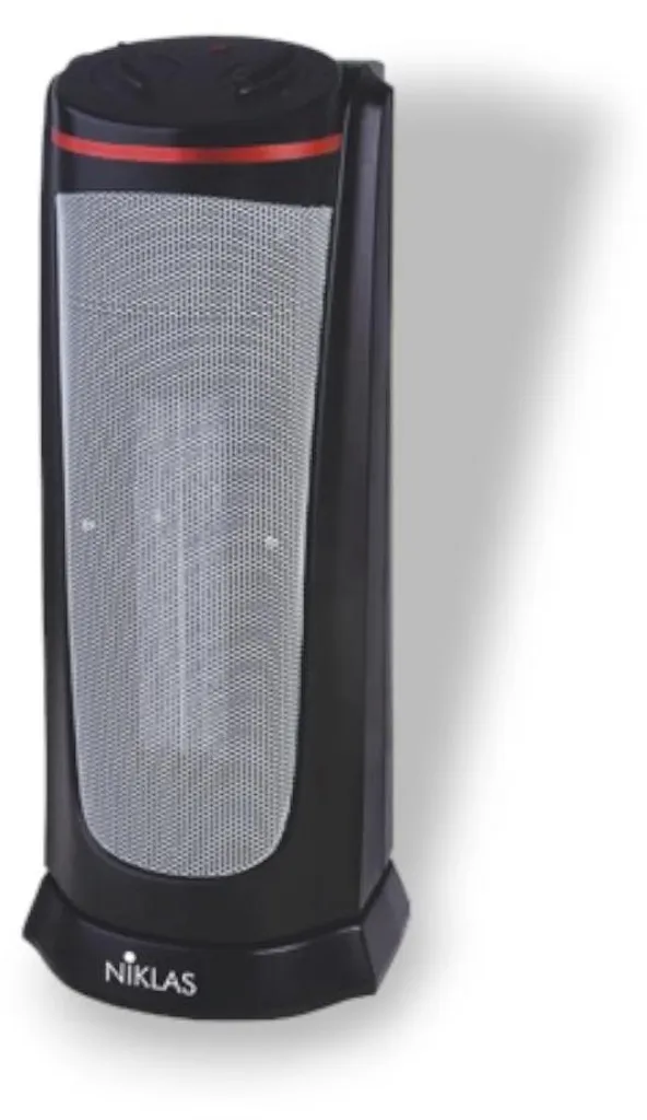Radiateur soufflant colonne PTC Tekno Tower 2000W Niklas haute qualité