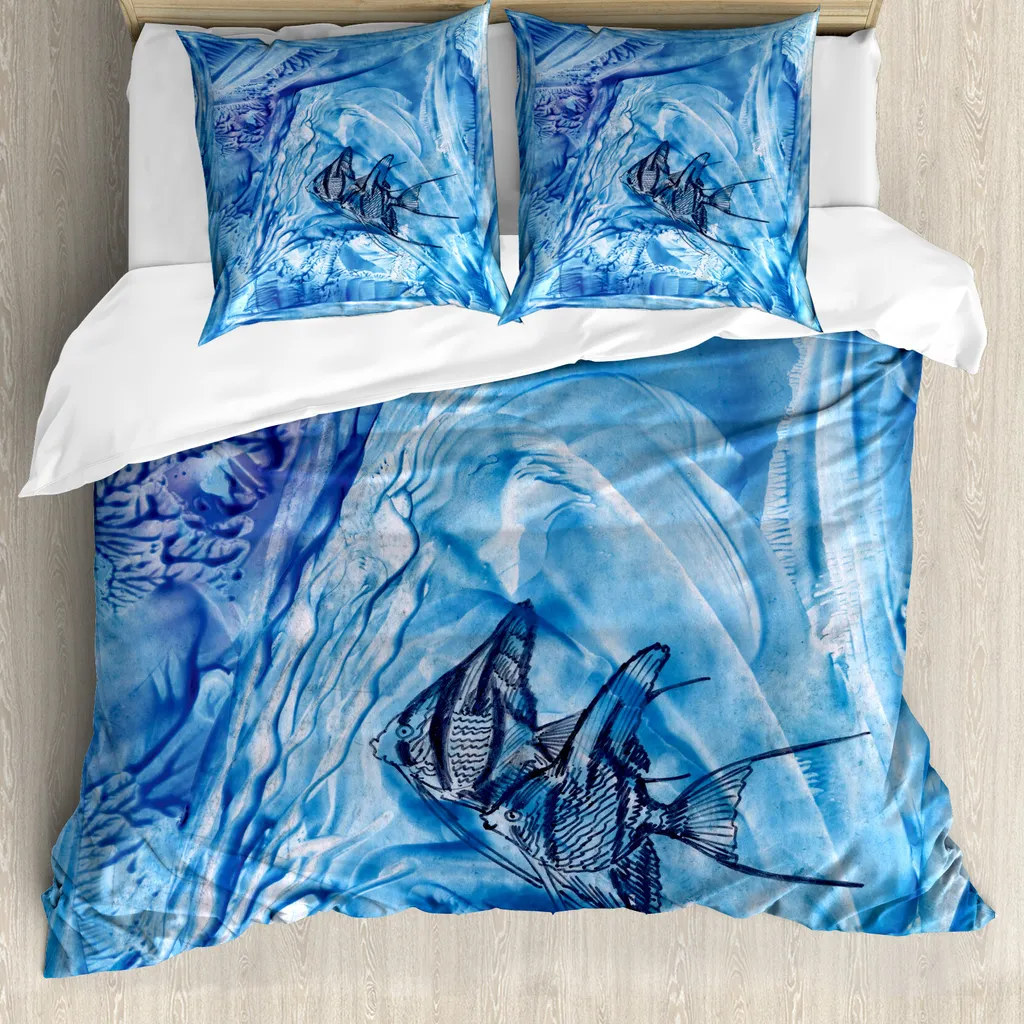 Copripiumino Acquatico ABAKUHAUS 200x200: Il Trend Blu 2026