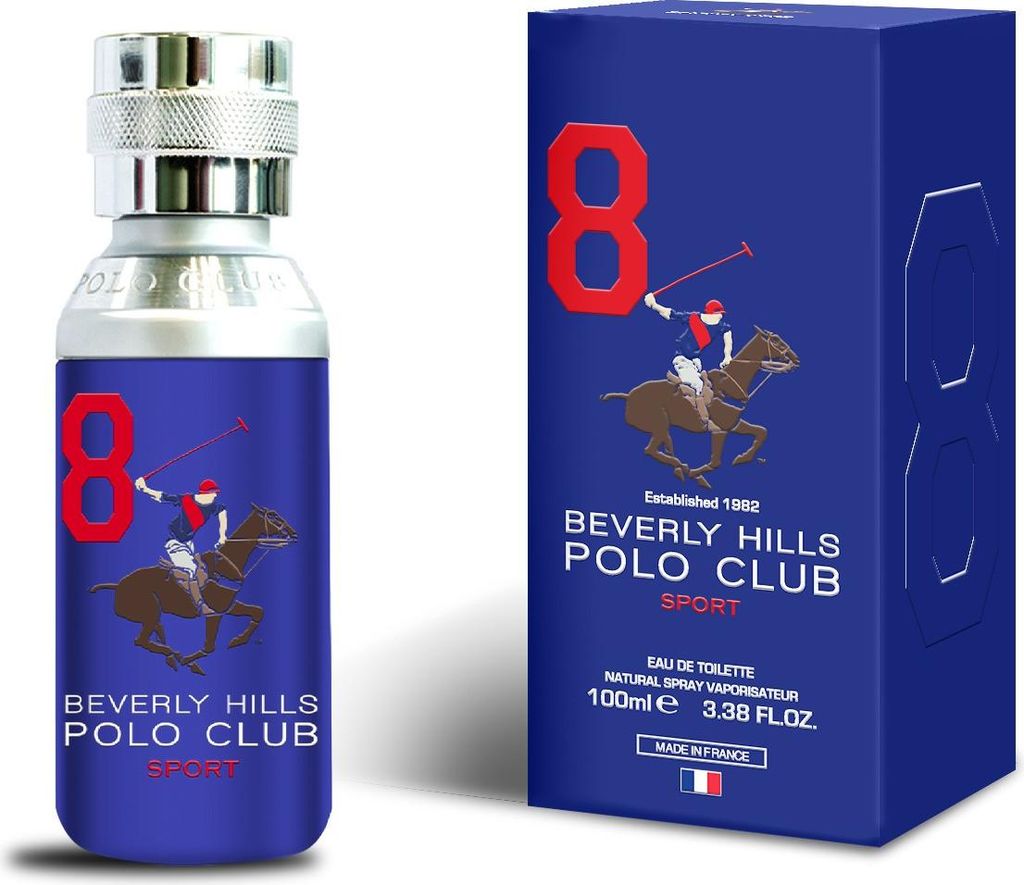 BEVERLY HILLS Polo Club 8 Eau de Toilette für Herren 100 ml Produktbild 