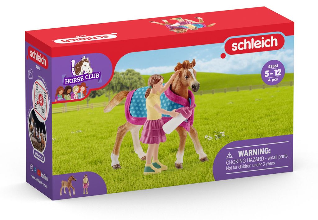 Horse Club Fohlen mit Decke, Spielfahrzeug