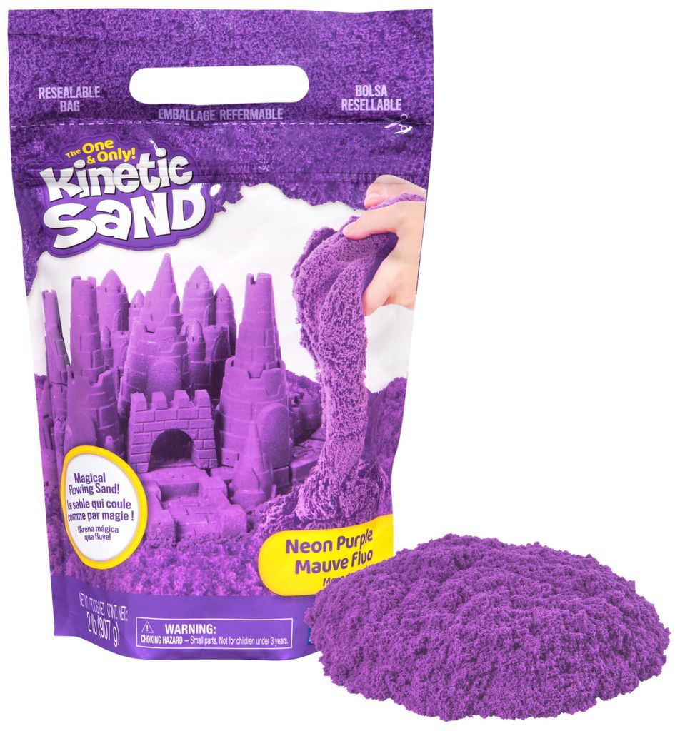 Kinetic Sand 907 g Nachfüllset Lila, Kinetischer Sand für Produktbild 