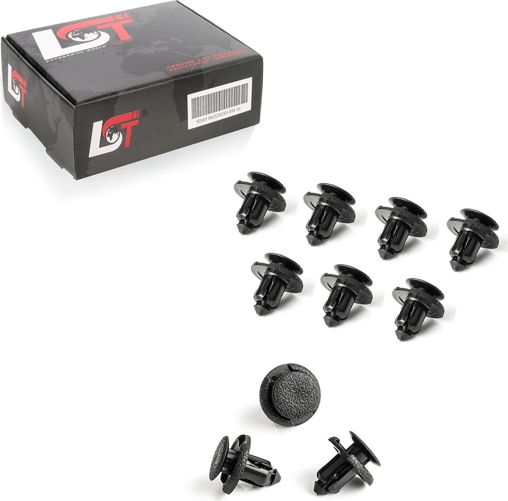 10x Befestigungs Clips Radhausschale Kotflügel für Tesla Model S Toyota Yaris P2