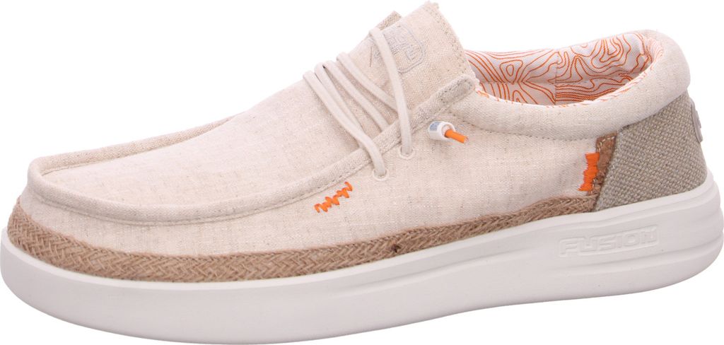 Fusion Herren Slipper in Beige, Größe 45