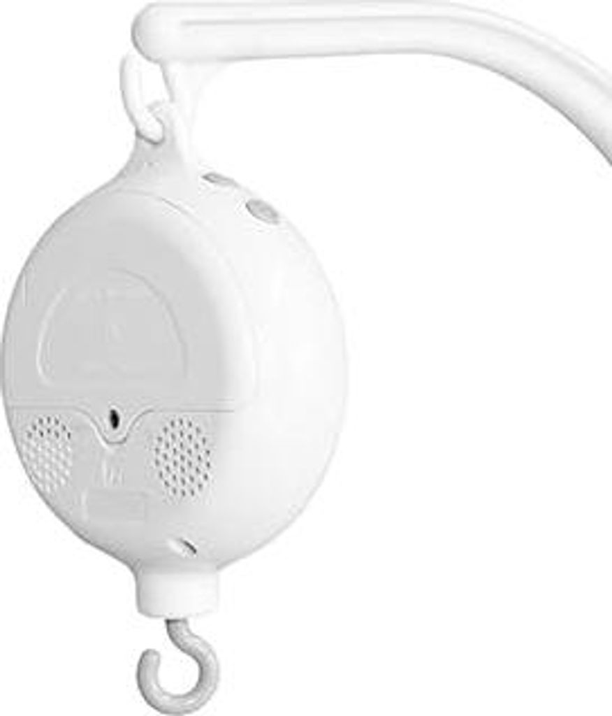Babybett Mobile Musikbox | Bettwäsche Musik Glocke 35 Süße Melodien Akku-betrieben | Tragbare mit Drehhaken Rotary Babybett Bett Spielzeug | fü...