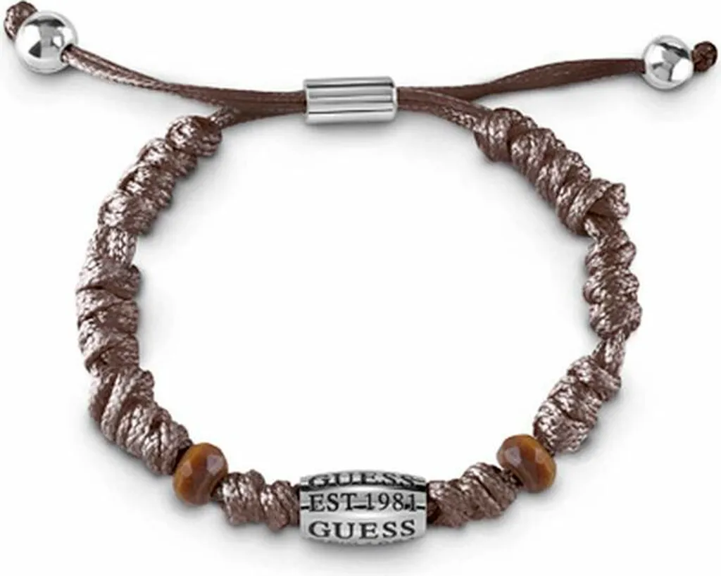 Bracelet Guess UMB85015 Homme Robuste Anti-Allergie Acier Argent