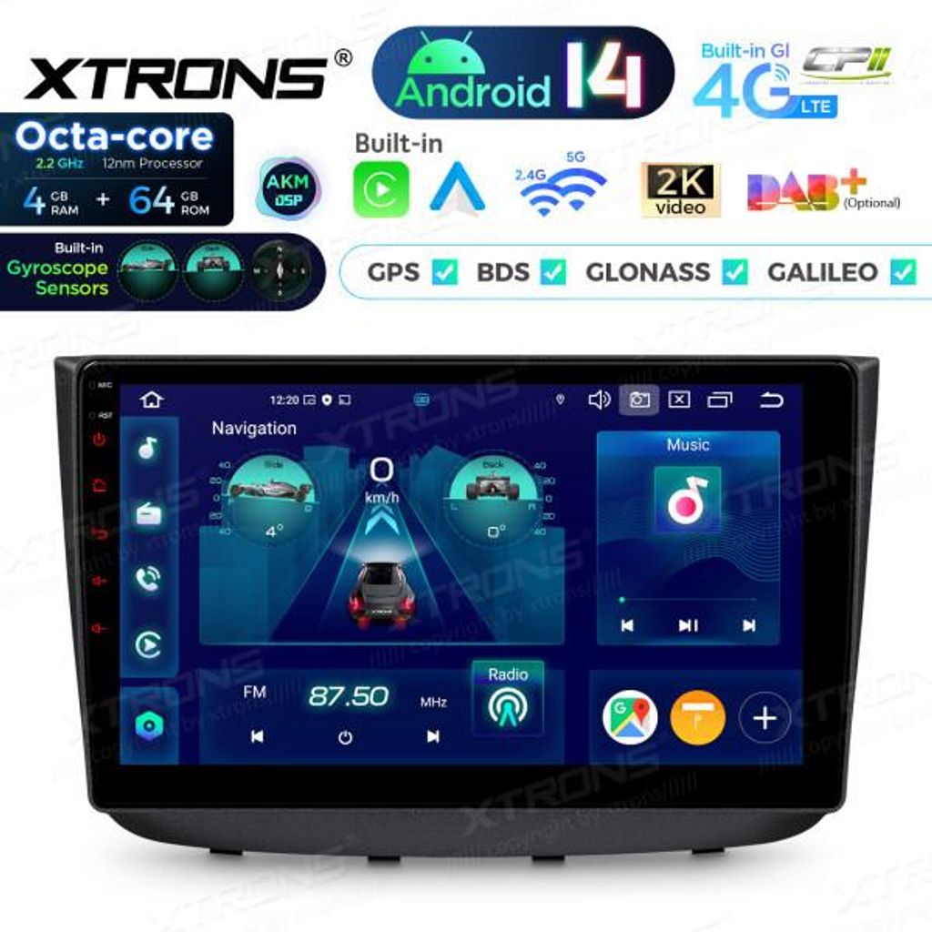 Xtrons PXP14M639GDAB Android Autoradio Mercedes-Benz Viano Produktbild 