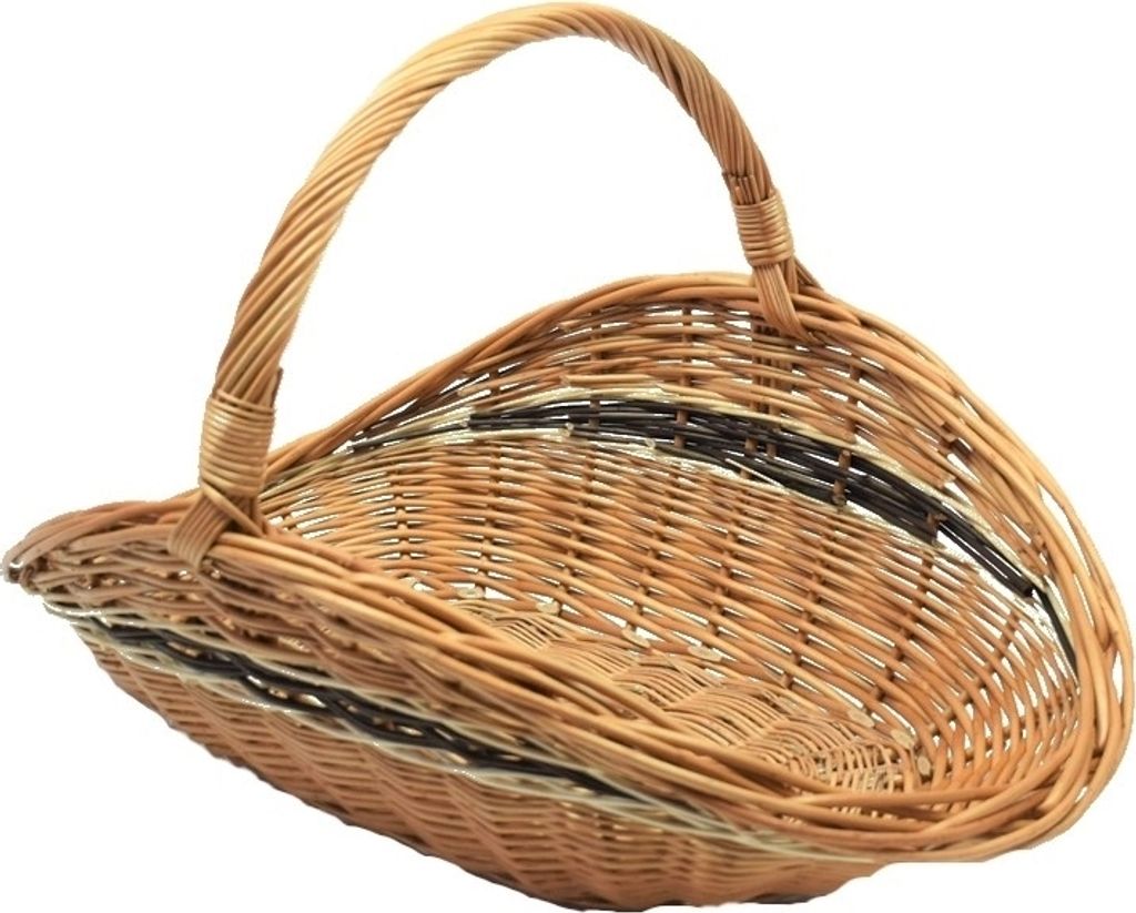 Kaminkorb Holzkorb Kaminholzkorb aus Weide Kk-031