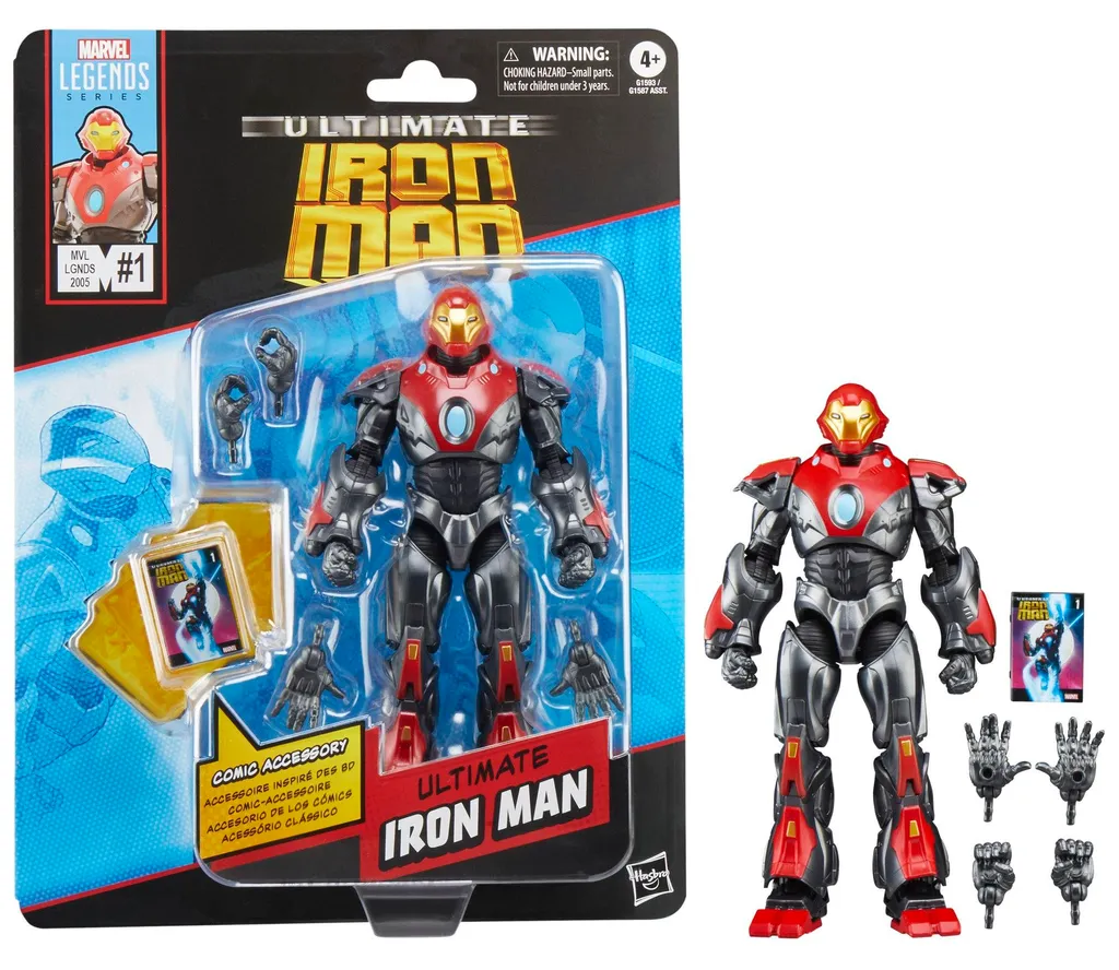 Figurine de Collection Ultimate Iron Man Marvel Legends Edition 15cm - 5