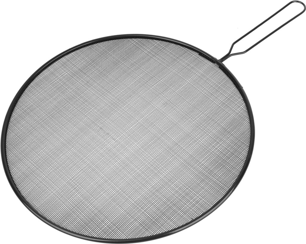 KÜCHENSIEB Pfannensieb Spiritzschutz Abtropfsieb Kochsieb Seiher Metall 29 cm