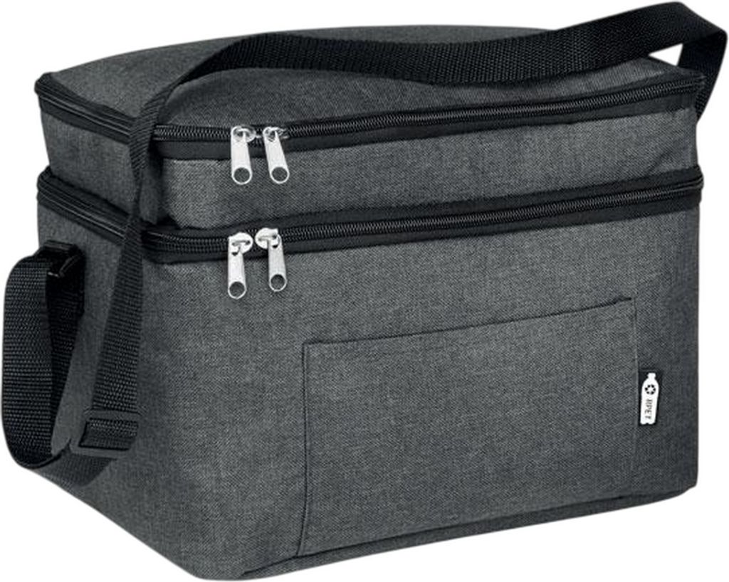 MidOcean - Kühltasche "Icecube", rPET (Recyceltes Polyethylen-Terephthalat) MO574 (25 cm x 30 cm x 20 cm) (Schwarz)