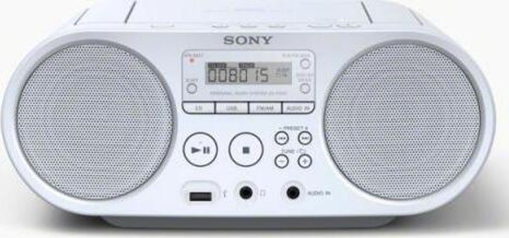 Sony ZS-PS50 - AM,FM - 87,5 - 108 MHz - 4 W - MP3,WMA - Zdjęcie produktu 
